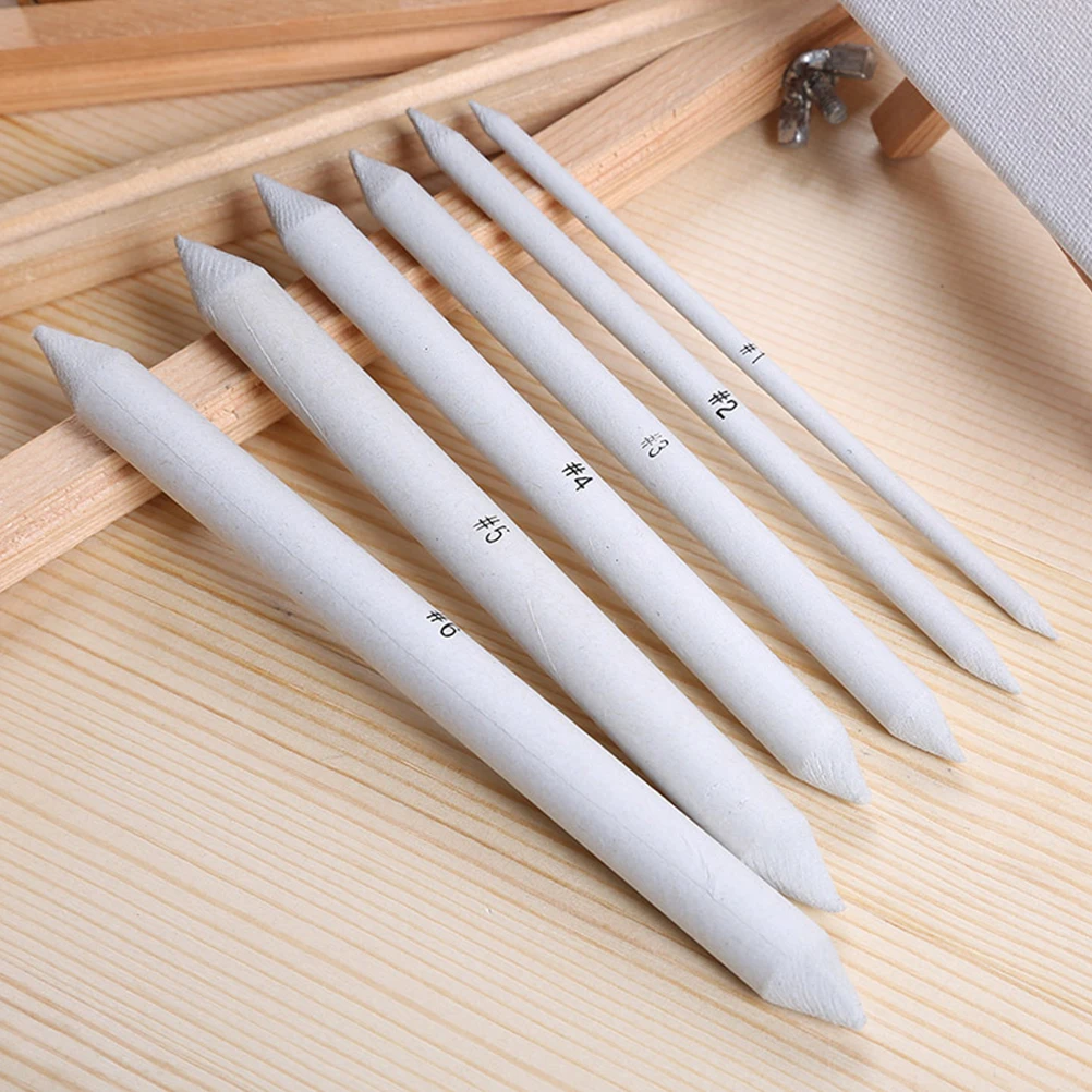 2 مجموعات رسم فرك قلم رصاص مزج جذوع ورقة جذوع لرسم فحم الباستيل السريع السلس مزج أدوات الفنان