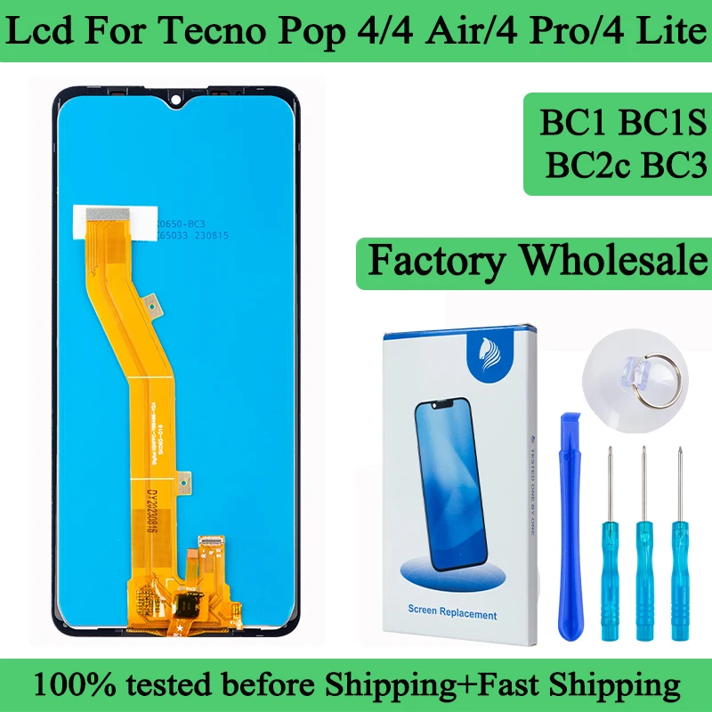 مراجعة وتحليل شاشة LCD BC1S لجهاز Tecno Pop 4: تجربة مستخدم وتفاصيل فنية