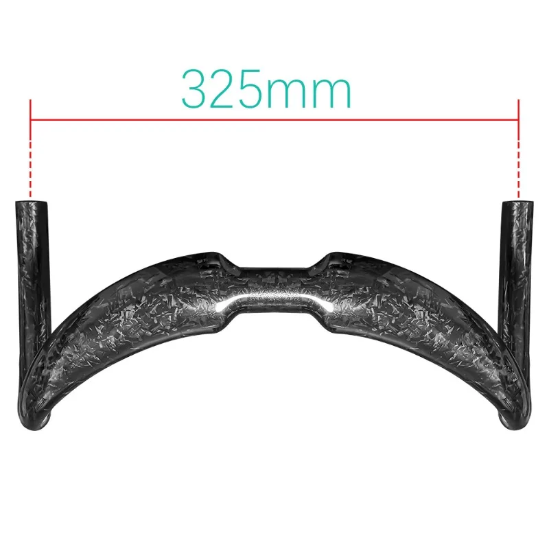 Vollcarbon-Fahrradlenker Professioneller Rennradlenker Fixed-Gear-Bike Wettkampf-Lenker Fahrrad-Zubehör – Detail 14