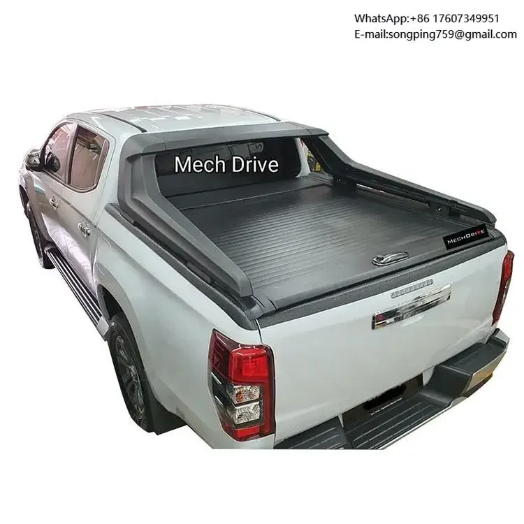 

High Quality Aluminium Retractable Tonneau Pickup Truck Roller Shutter Lid Bed Covers for Chevrolet Colorado