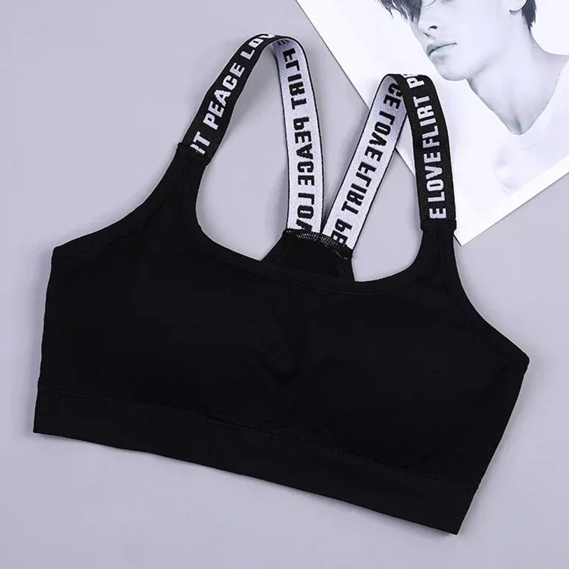 Reggiseno Sexy Top donna reggiseno sportivo ad alto impatto per palestra Fitness Yoga femminile Pad Sportswear canotta Sport Push Up Bralette coil