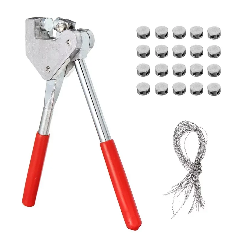 Imagem -02 - Hot Sealed Beans Sealing Wire Lead Seal Pinças para Medidor de Água Anti-theft Sealin 10x5 mm 20 Pcs