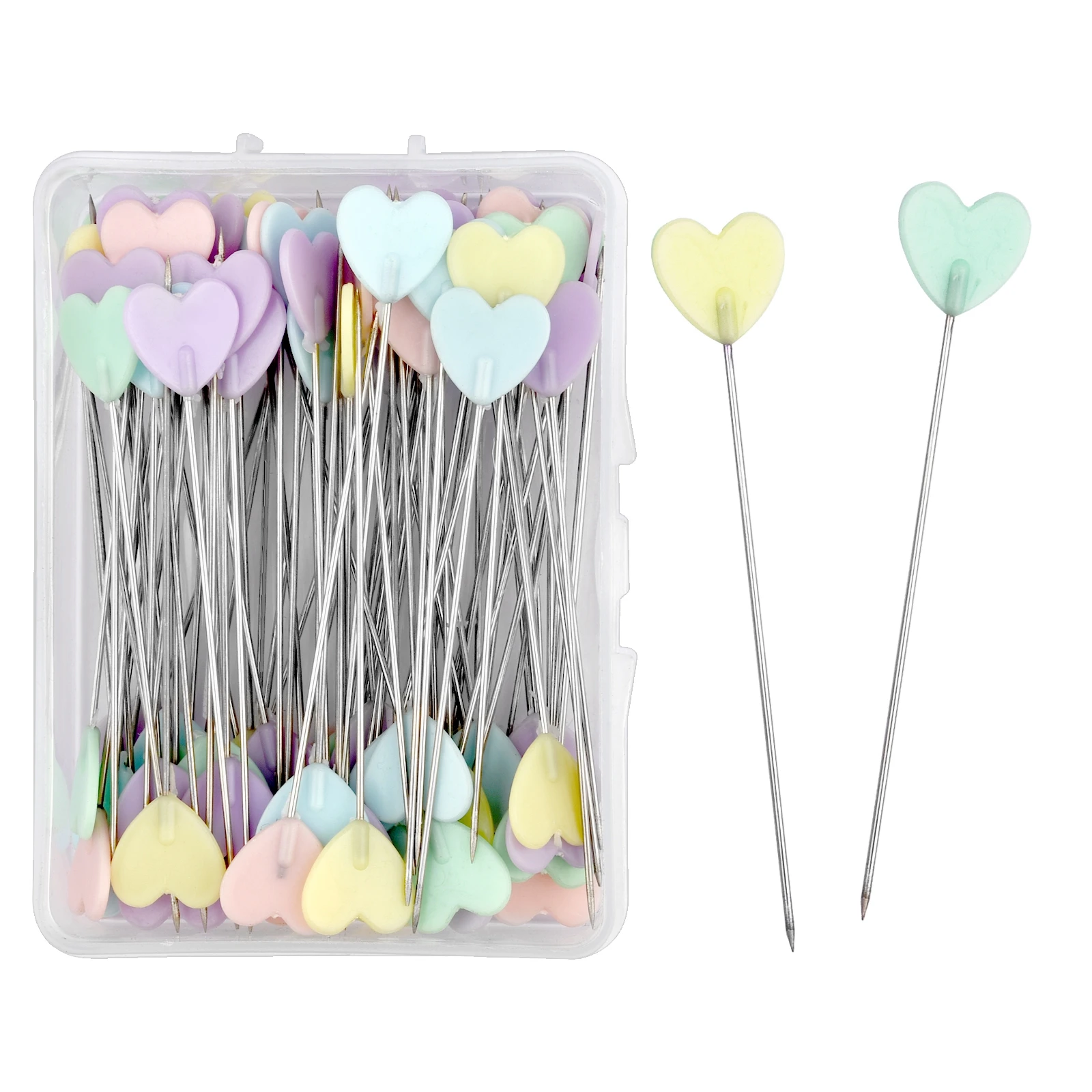 Nieuwe Kleermakerij Pins Borduren Patchwork Gereedschap Vaste Pin Knop Pin Patchwork Pin Voor Naaien Positionering En DIY 50 pcs/100 pcs