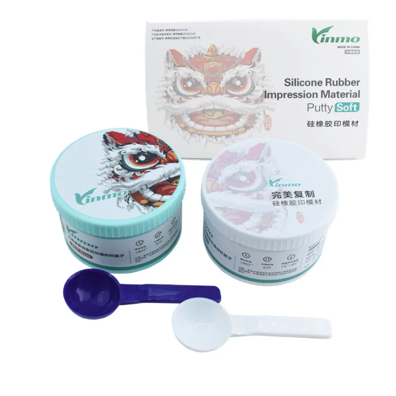 

den tal Impression Material Denture Veneers Crown Silicone Rubber Catalyst and Matrix for den tal Orthodontic