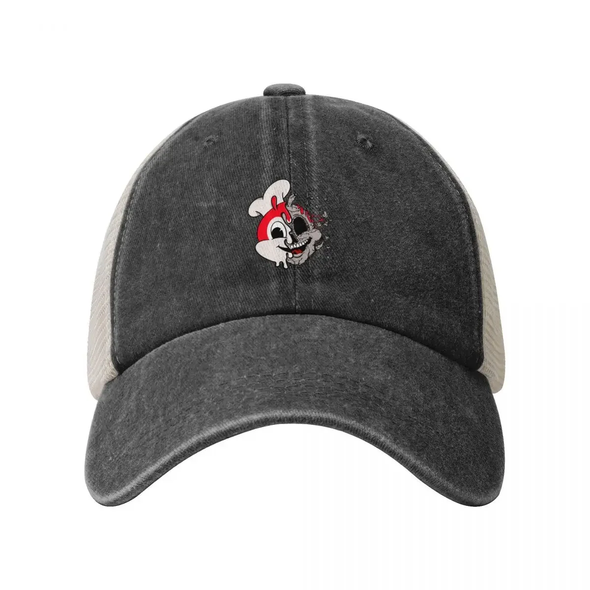 JOLLIBEE ACID POPART FILIPINO GRAY 3 Baseball Cap Hat Man Luxury Hat Baseball Cap Hats Woman Men's