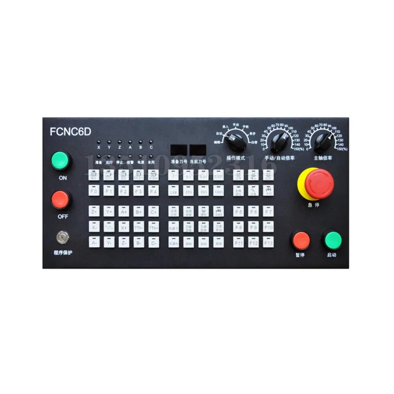 Cnc9640/Cnc9650 ล่าสุด Macro Plc ฟังก์ชั่น A9 Cpu ความเร็วสูง 4 แกน Cnc Router Controller มือล้อแผง Fcnc4mv
