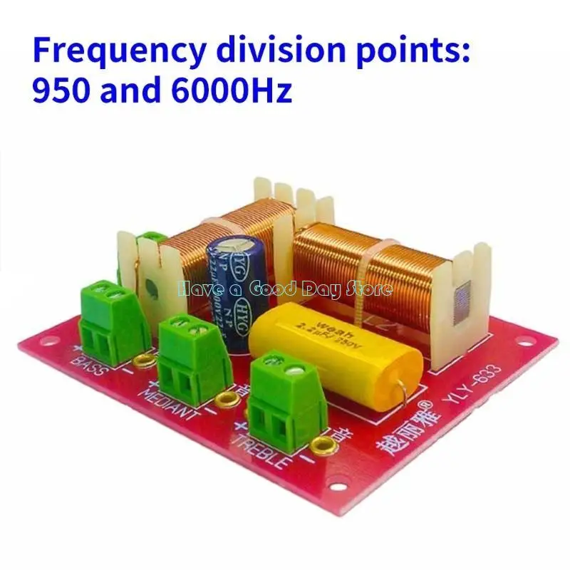 462D 200W Speaker Frequency Crossover Filter for Professional Sound Applications