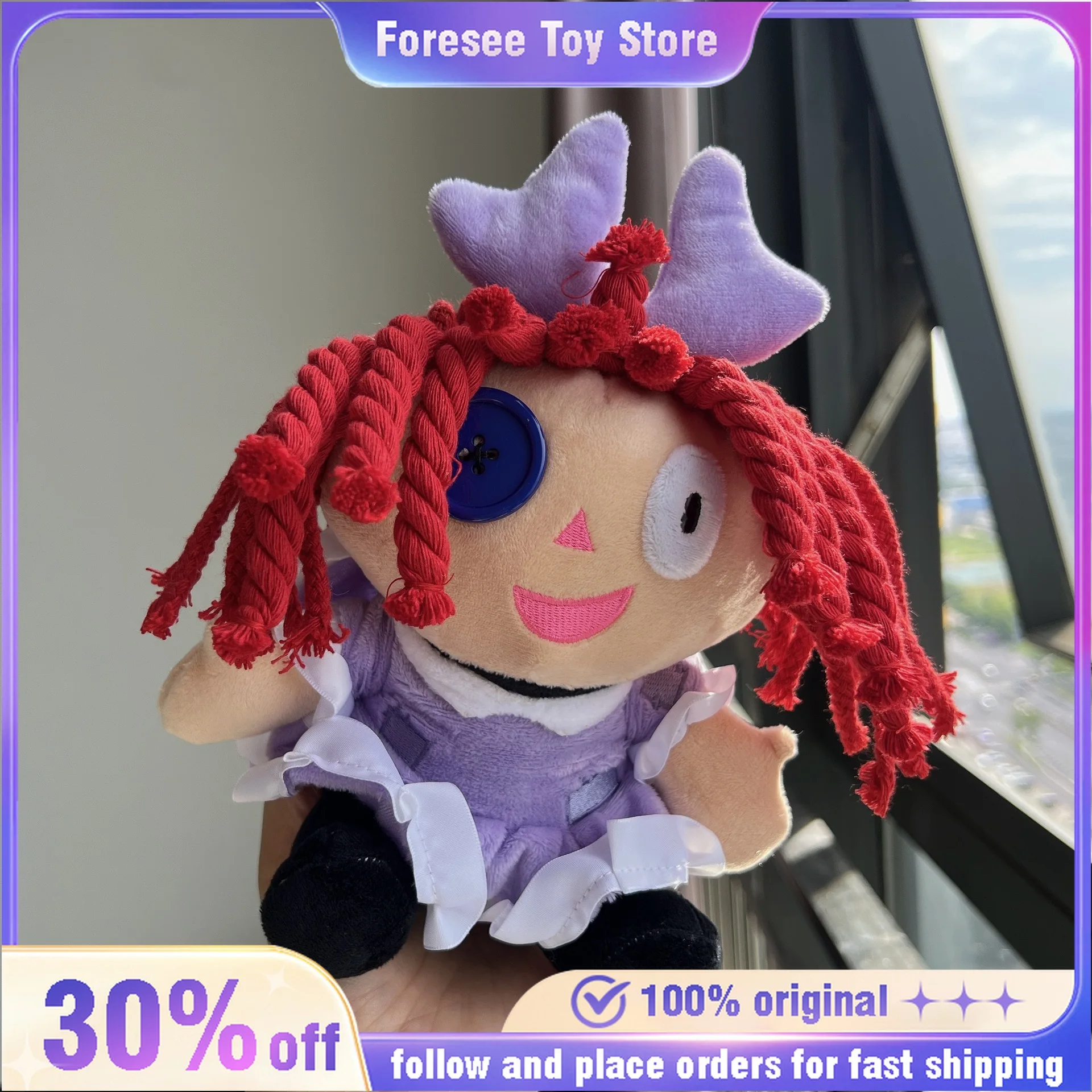 In Stock Noir Ragatha Plush Doll Anime Peripherals Toy Birthday Christmas Halloween for Kid Fan Gift