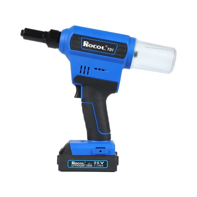 

【specialized】Rogge RL-TD1 Industrial 18V Battery-Powered Brushless Electric Rivet (50/60Hz 6.4-8.0mm Rivets) 3-Month Warrant