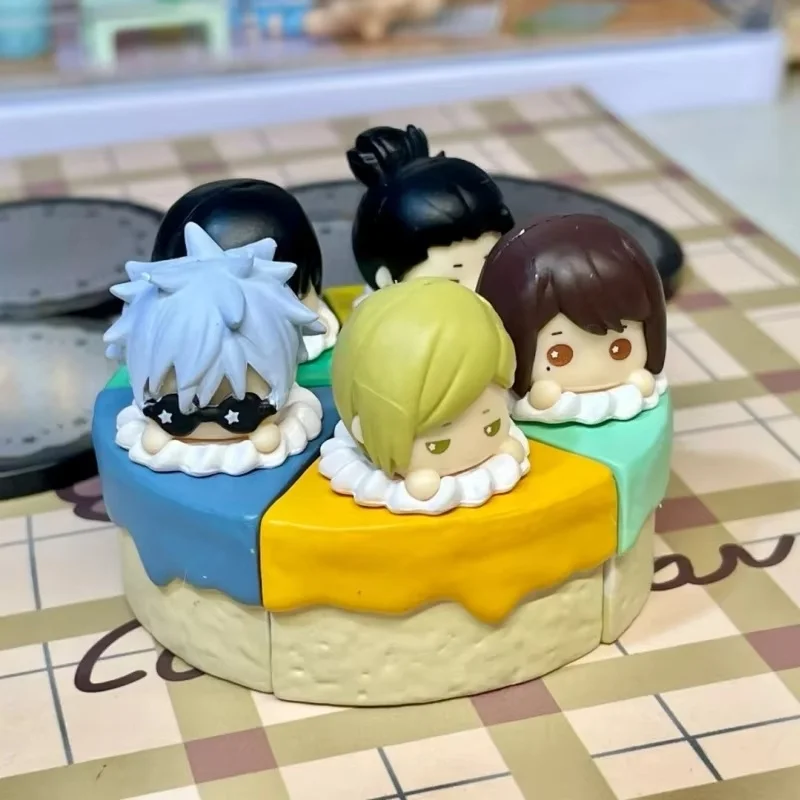In Voorraad Jujutsu Lijn Acchion Figuur Slaap Gashapon Ka R en geluid Ornament Wederzijdse Hulp Satoru Shoko's Ieiri Shoko Nanami Kento Model en Y