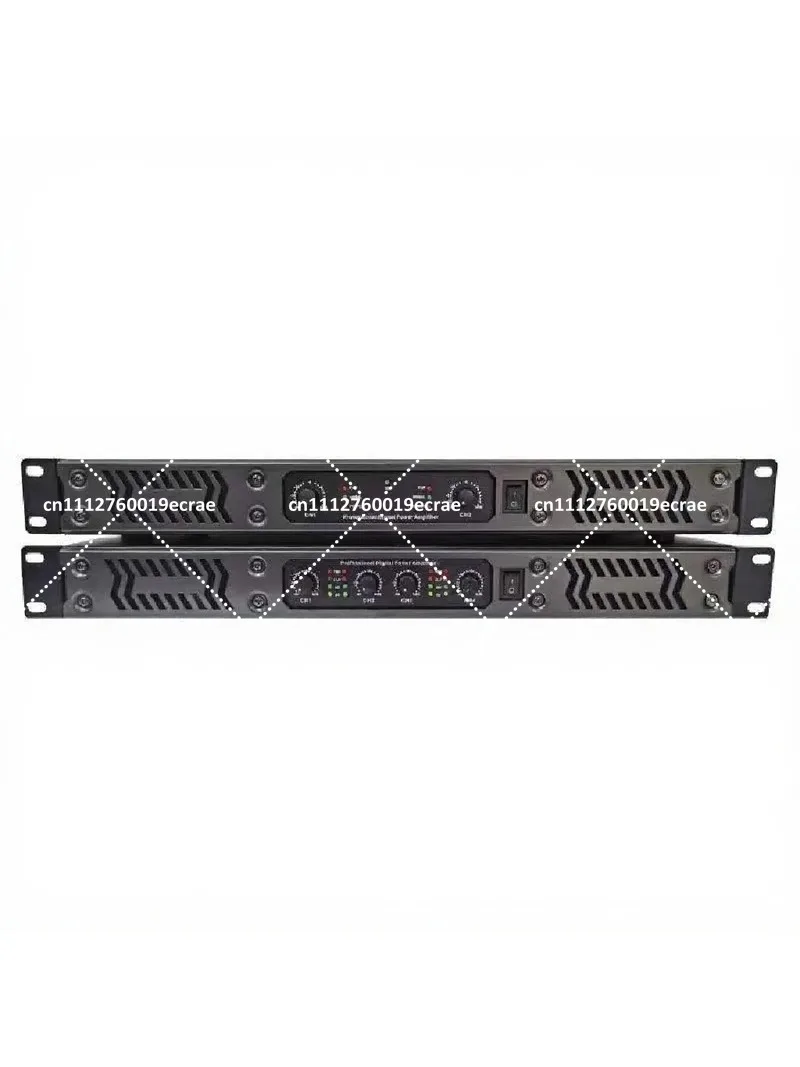 4 Channel Digital Power Amplifier High Power Pure Post Amp for Wedding Outdoor Stage KTV Home Audio System