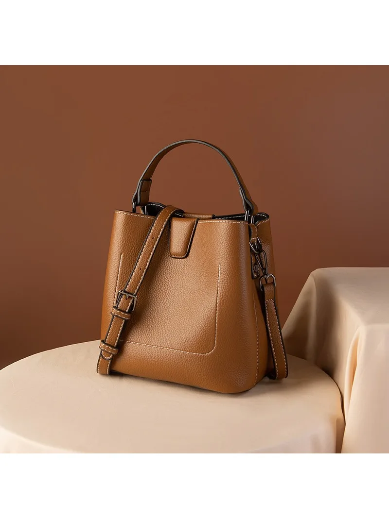 

Сумка-ведро нового стиля на одно плечо, европейская и американская модная сумка через плечо