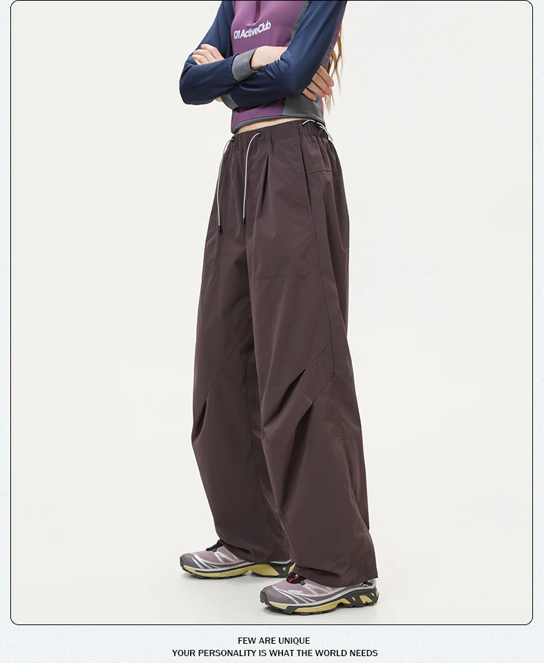 CHRLCK Women's Quick Drying Hiking Pants Spring Summer Fashion Cargo Pants Loose Fishing Camping Cycling Trekking Trousers