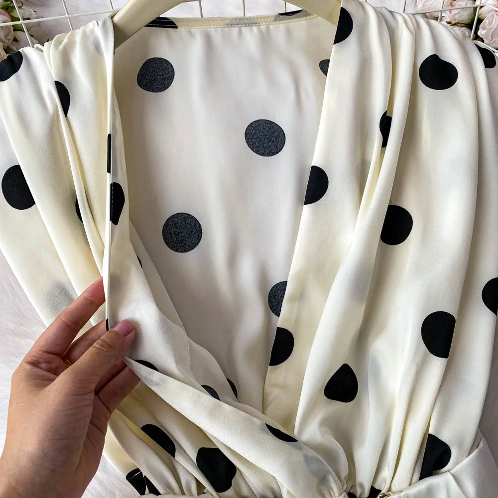 sleeveless women dot blouses fashion lady peplum tops dot shirts