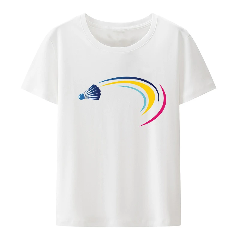 男性用バドミントンスポーツTシャツ,ヒップホップファッションTシャツ,ルーズフィット,ストリートファッション,グラフィックTシャツ,特別オファー