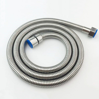 1.5/2/3M Shower Hose 304 Stainless Steel Flexible Plumbing Pipe G1/2\
