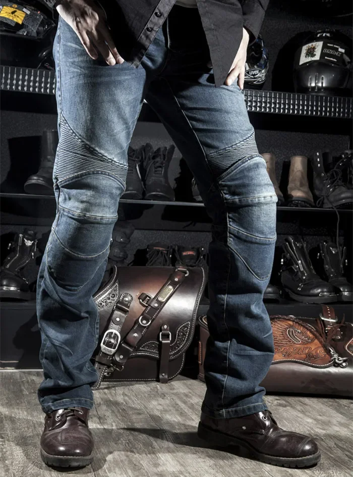 Motorcycle Pants Moto Jeans Moto Jeans Men Motocross Pants Motorcycle Riding Jeans Pants Soft And Casual Inset Gear Wear