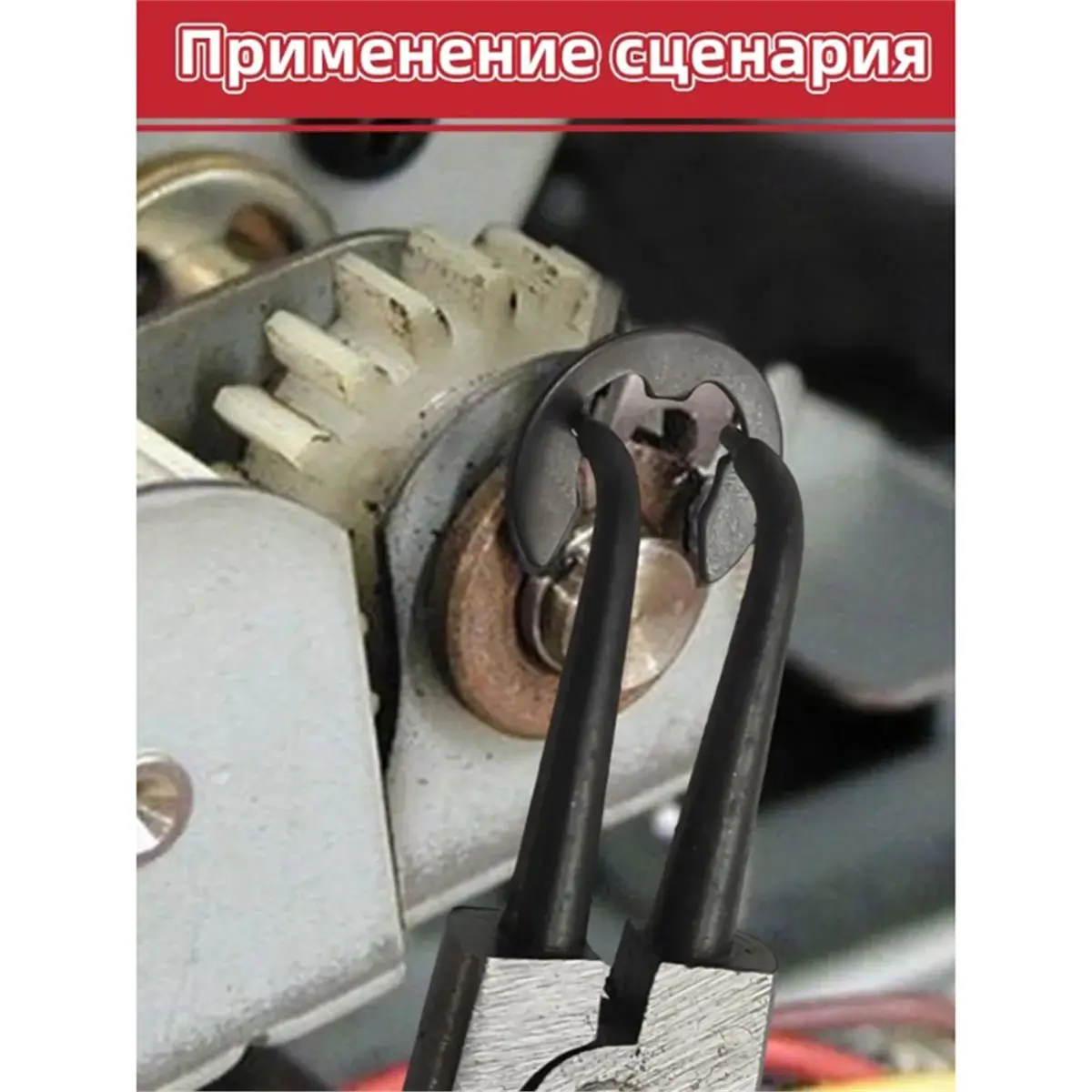 455Pcs Manganese Steel E-Type Snap Spring Washer External Retaining Ring for Shaft M1.5 M2 M2.5 M3 M3.5 M5 M6 M15