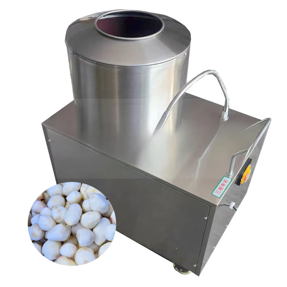 For automatic potato peeling machine restaurant sweet potato cleaning and peeling machine potato peeler