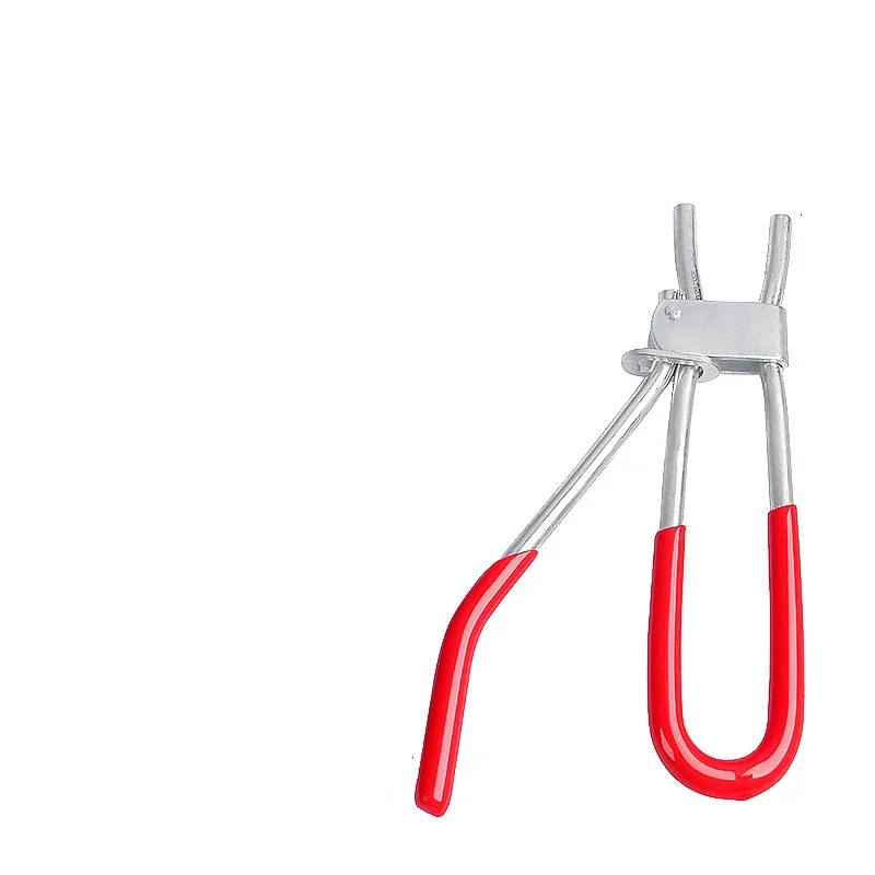 Ergonomic Non Slip Handle Alloy Oil Pipe Clamp Pliers For Reliable Brake And Fuel Hose Repair On Various For Automotive Vehicles