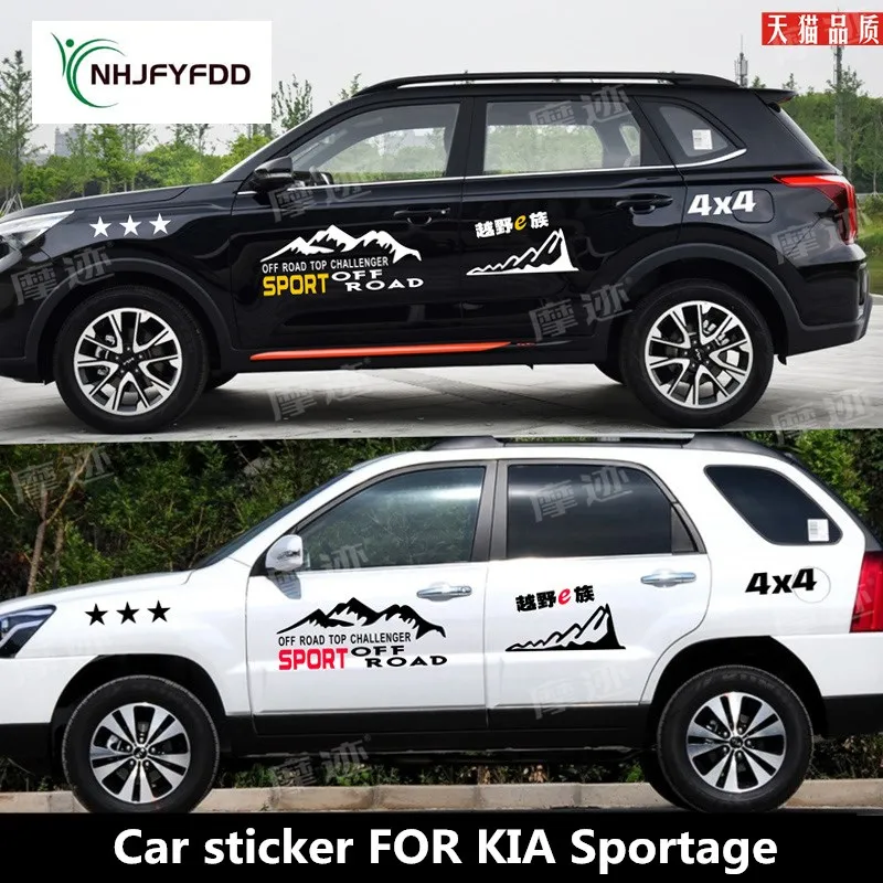 

Car sticker FOR KIA Sportage Retrofit Decoration Fashion Sports Decal film accessories