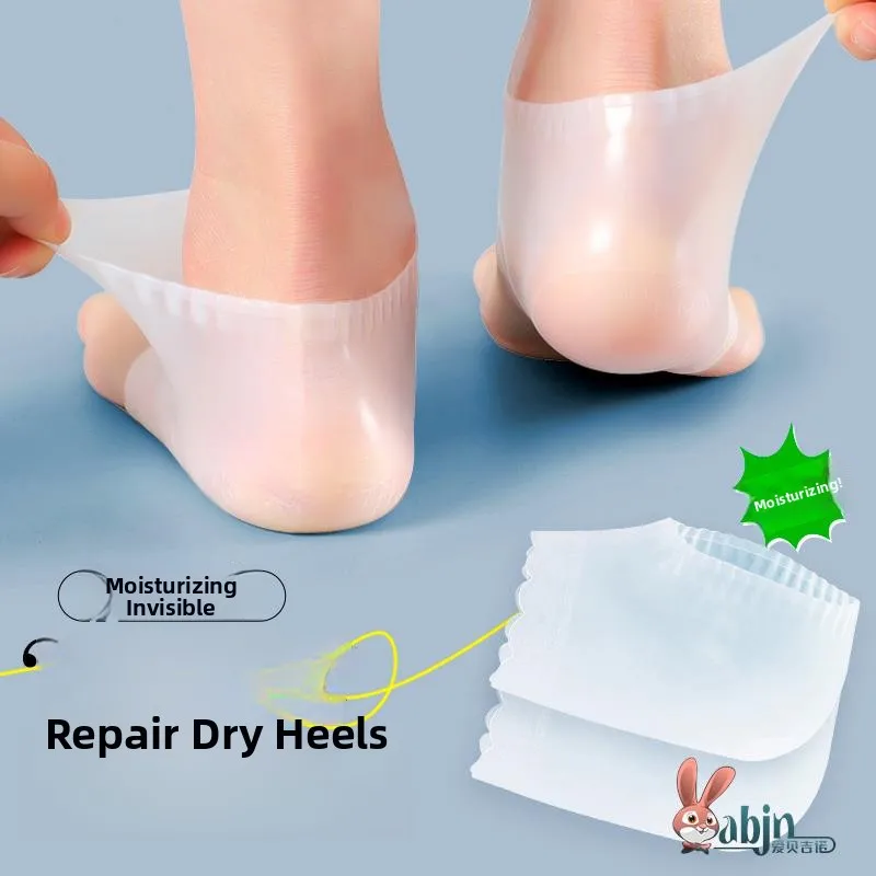 

Silicone Foot Heel Protector Cover Moisturizing Anti-Cra Foot Cover Sos Adult Leg Protection Accories for Home Use