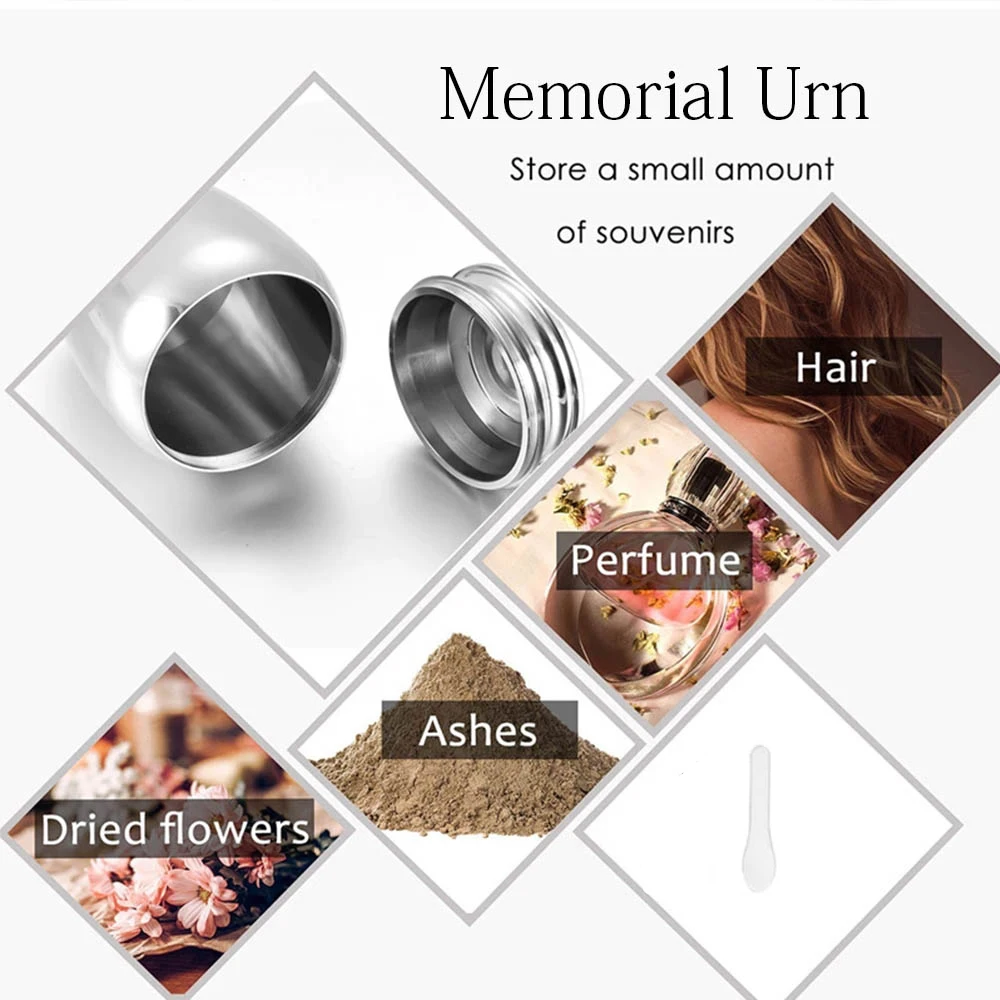 Mini Urns for Human Ashes Christian Cross-Small Urns for Human Ashes Keepsake,Cremation Urn Keepsake,Family Memorial Ash Holder