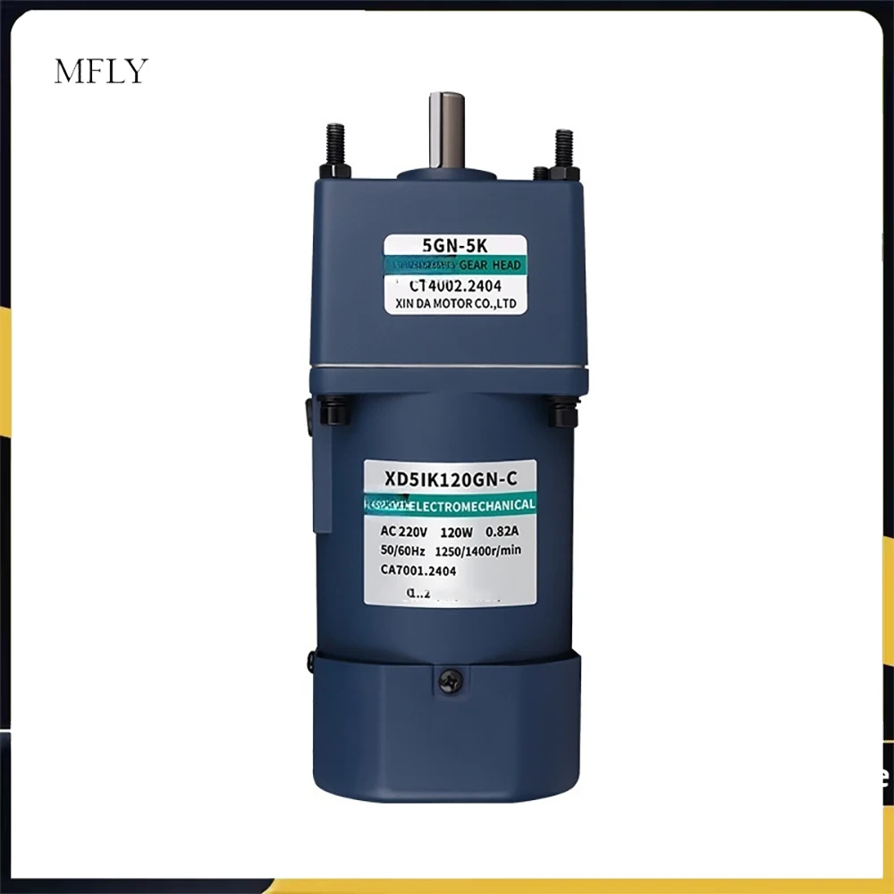 120 W Ac Speed Regulating Motor Micro Gear Deceleration Motor Torque Can Be Positive &negative Motor single-phase 220 V