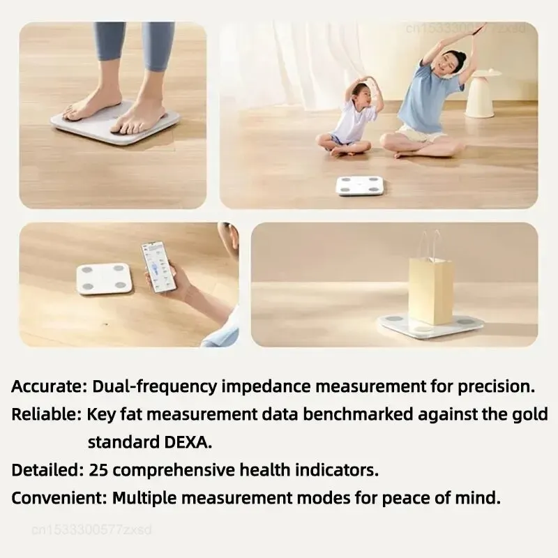 Xiaomi Body Fat Scale S400 Bluetooth 5.0 Weight Scale Smart Home Body Composition 150KG BMR Test Heart Rate Hidden LED Display