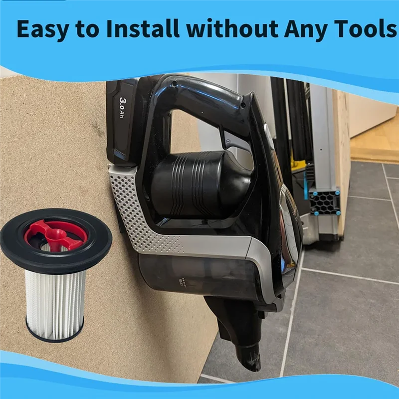 Комплект HEPA-фильтров ABUD-2 для пылесосов Unlimited Gen 2 Series 8, 12036642, 12023349, 12023350, серий BBS и BCS