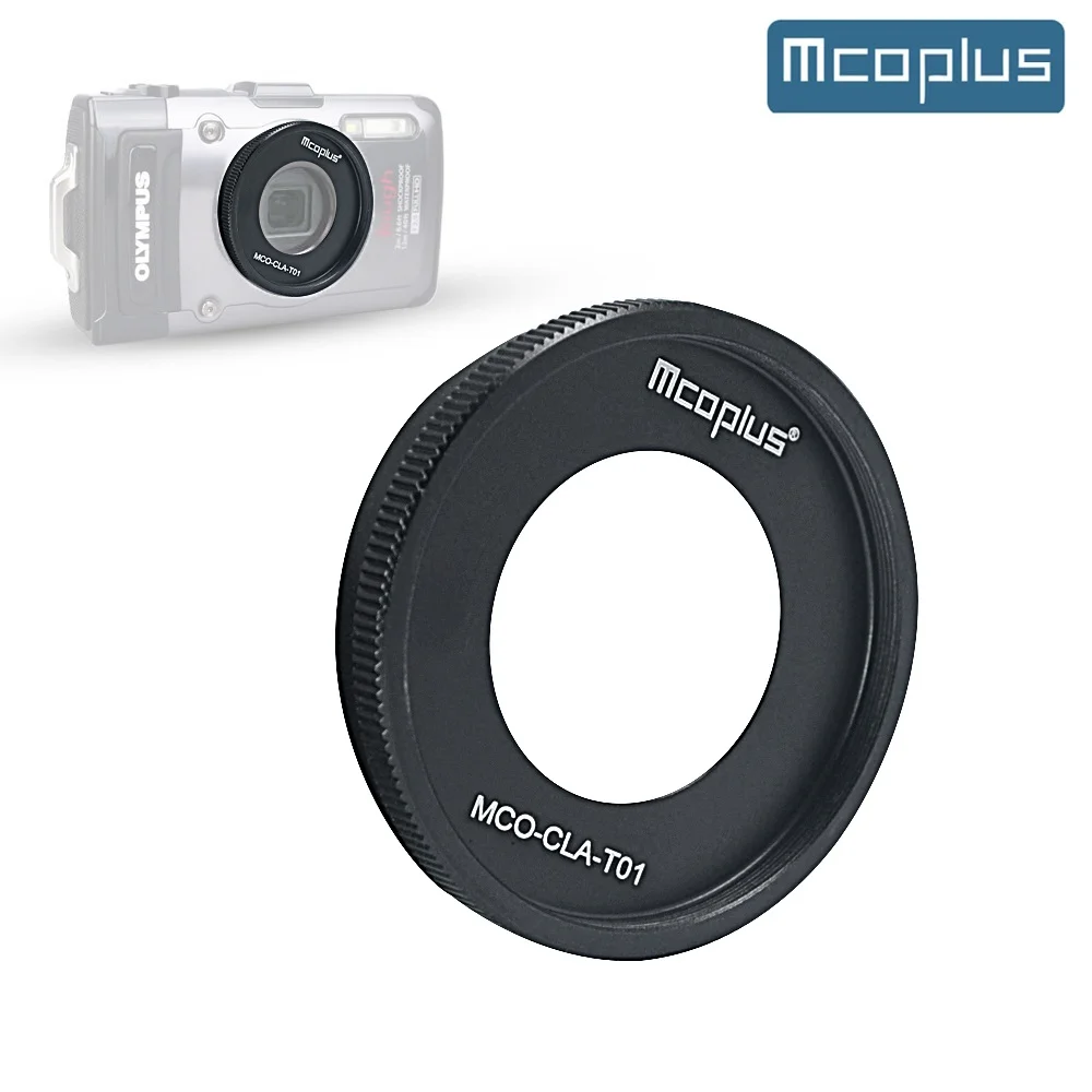 Mcoplus TG-6 TG-5 TG-4 40.5mm Filter Thread Mount Lens Adapter Ring for Olympus Tough TG-3 TG-2 TG1 FCON-T01 TCON-T01 as CLA-T01