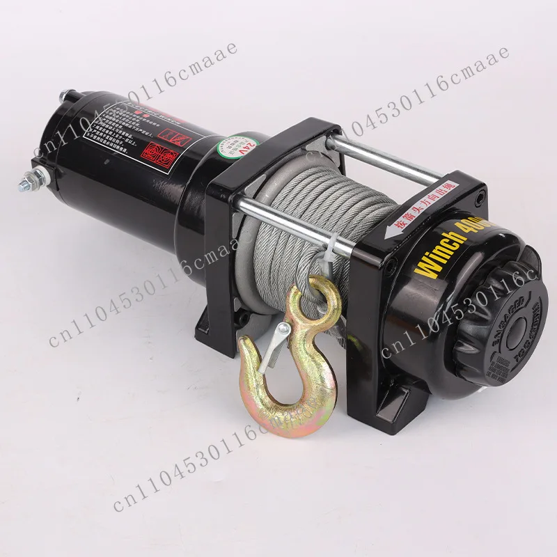 

Electric Winch 12V24V Off-road Vehicle Self-rescue Car Winch Electric Hoist Vehicle Small Crane Volt Winch