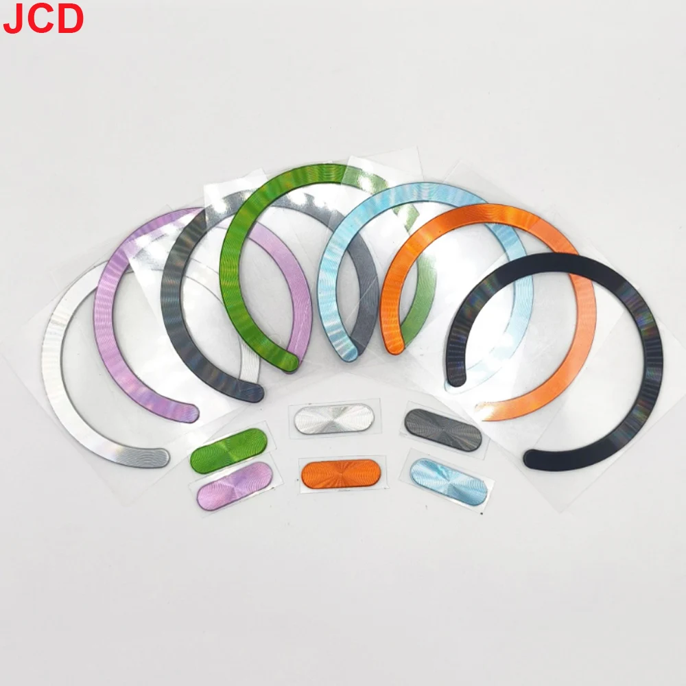 JCD 5 piezas para accesorios de teléfono Apple tiras magnéticas anillos magnéticos abiertos fundas de teléfono soportes magnéticos montados en coche