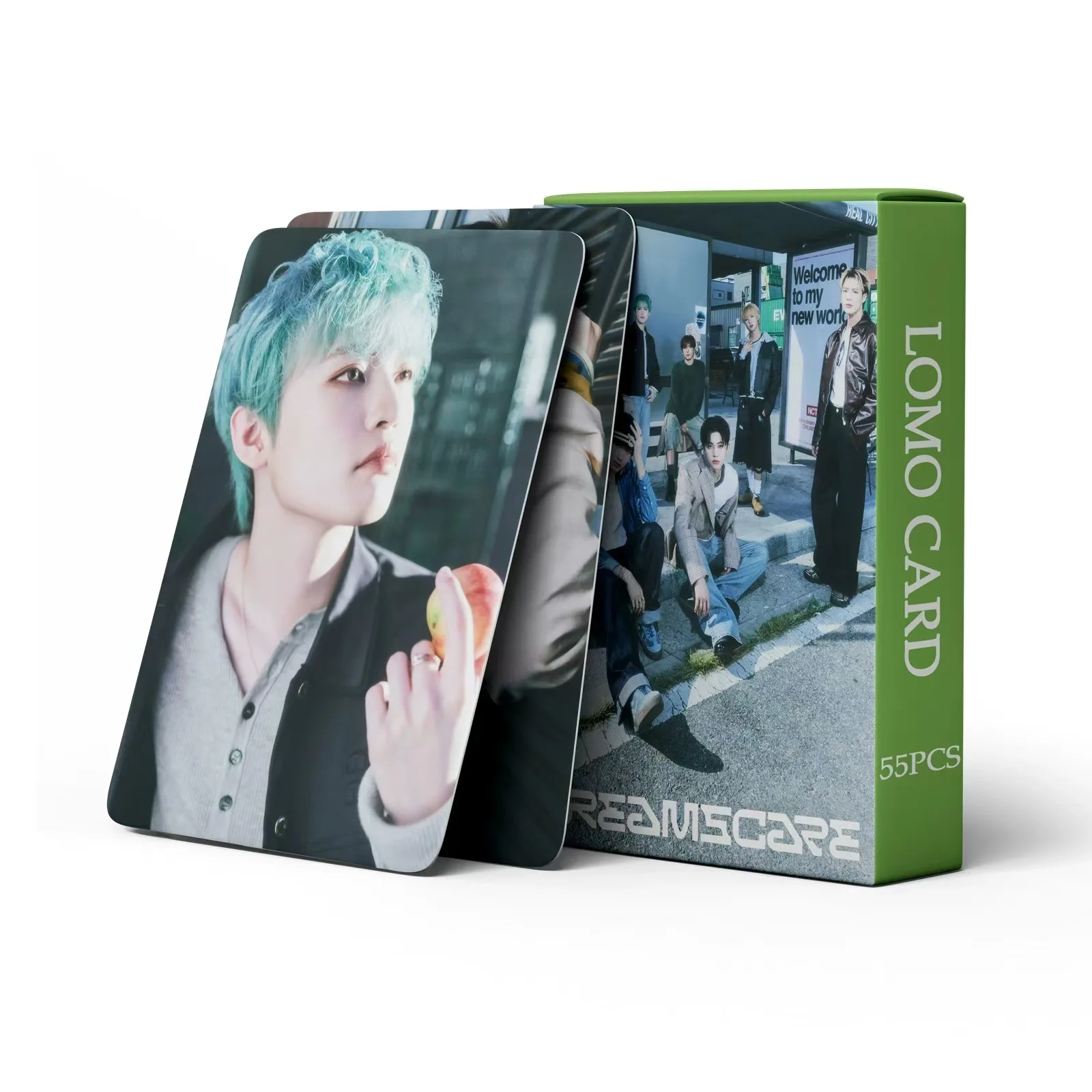 

55 шт./кор. Kpop новый альбом DREAMSCAPE фотокарточки когда я с тобой ломо-карты для мальчиков и девочек подарки