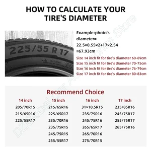 Sugge -Reifenabdeckung, Intemperien, Staubtest, Whep -Wrangler -Fahrabdeckung, Fjtrailer, RV, SUV, LKW, 14 Hauptverkaufsabdeckung Jeep Tire - №6