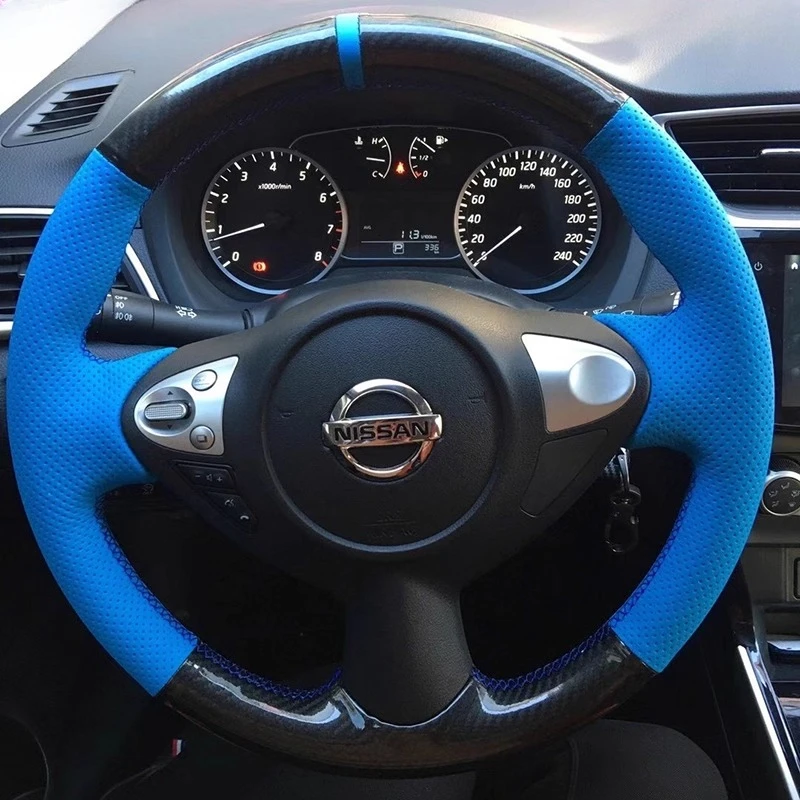 

100% для Nissan Juke Maxima 2009-2014 Infiniti FX FX35 FX37 FX50 ручная работа из натуральной кожи чехол на руль автомобиля