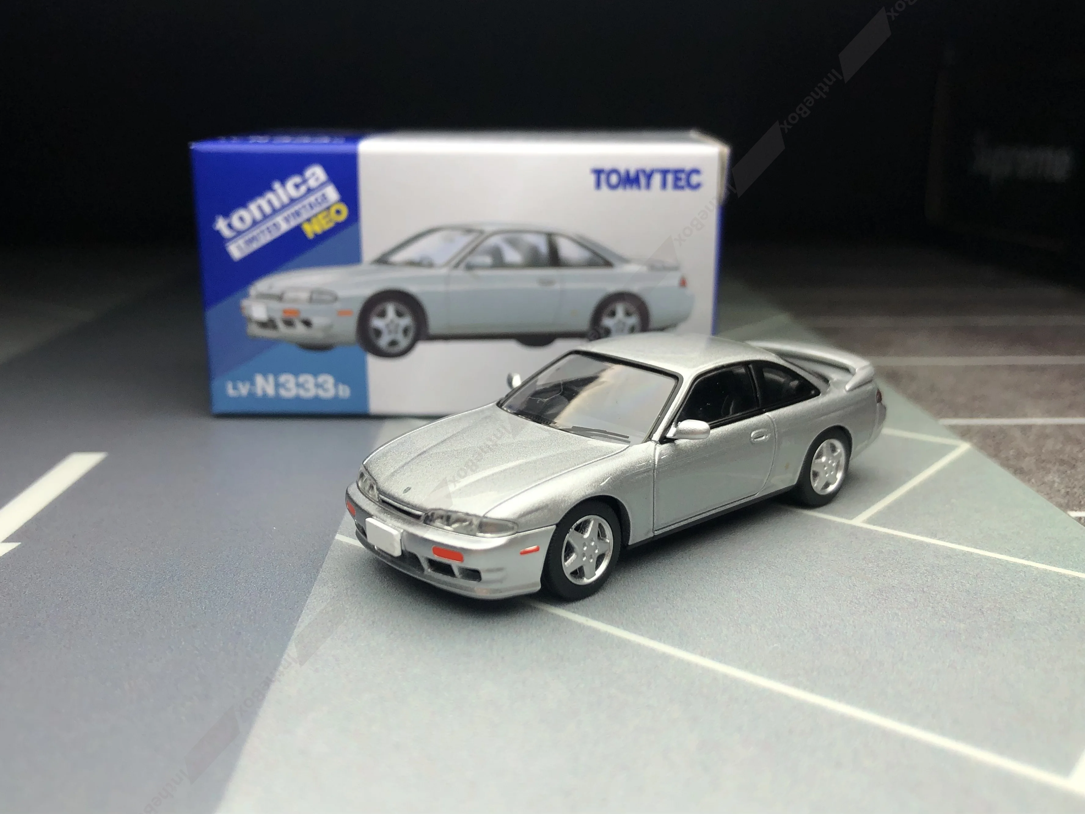 Tomica Limited Vintage Neo Tomytec LV-N333b Silvia K's Aero Diecast Model Car Collection Limited Edition Hobbyspielzeug