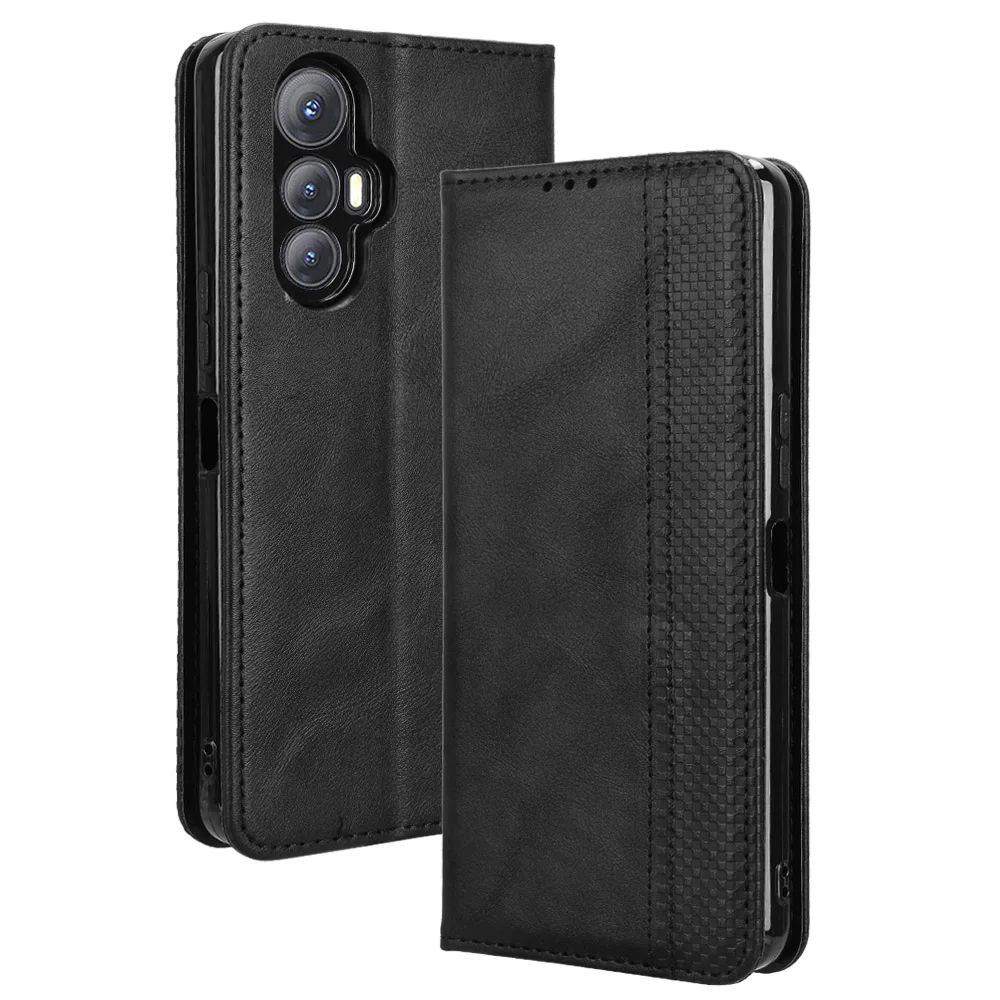 Flip Retro Style Leather Magnetic Closure Cover For Cubot Max 5 6.95 inch Card Slot Wallet shockproof Case For Cubot Max5