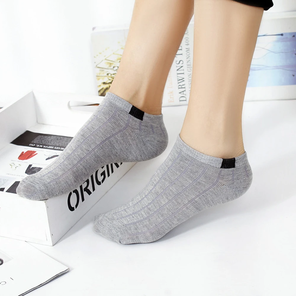 5 Pairs High Quality Candy Colors Boat Socks Women Short Ankle Socks Fashion No Show Invisible School Sock Slippers