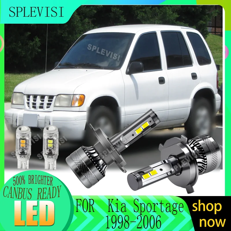 With a 2-year warranty requires no complex procedures LED Bulb For Kia Sportage 1998 1999 2000 2001 2002 2003 2004 2005 2006