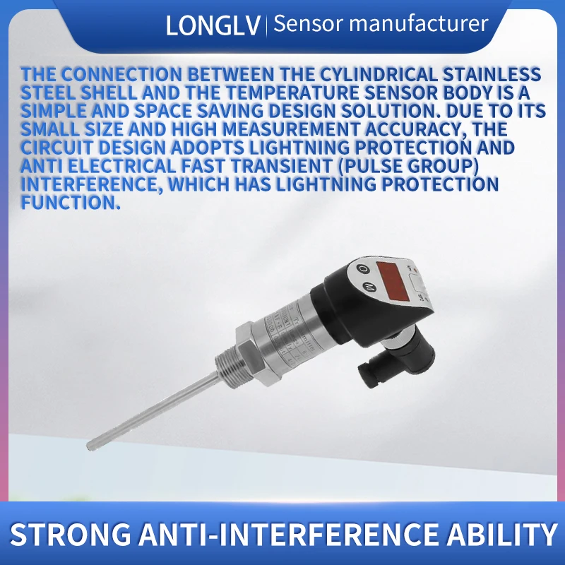 Longlv WZ-103 датчик температуры, высокоточный цифровой датчик температуры, переключатель, цифровая таблица датчиков температуры