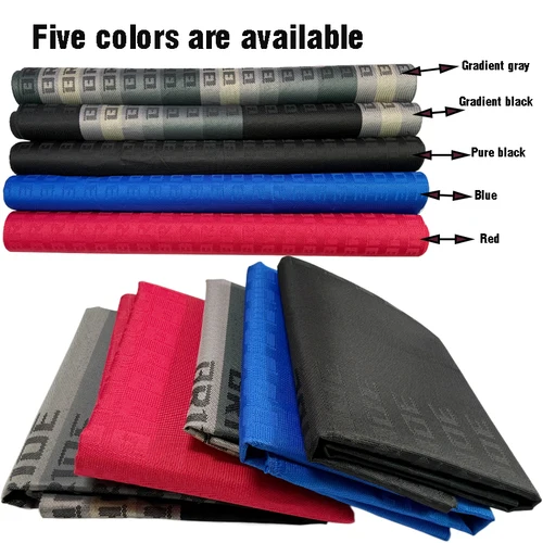 Imagen 1 del producto JDM-funda universal para asiento de coche de carreras, decoración de tela para coche, accesorios interiores, 1m x 1,7 m