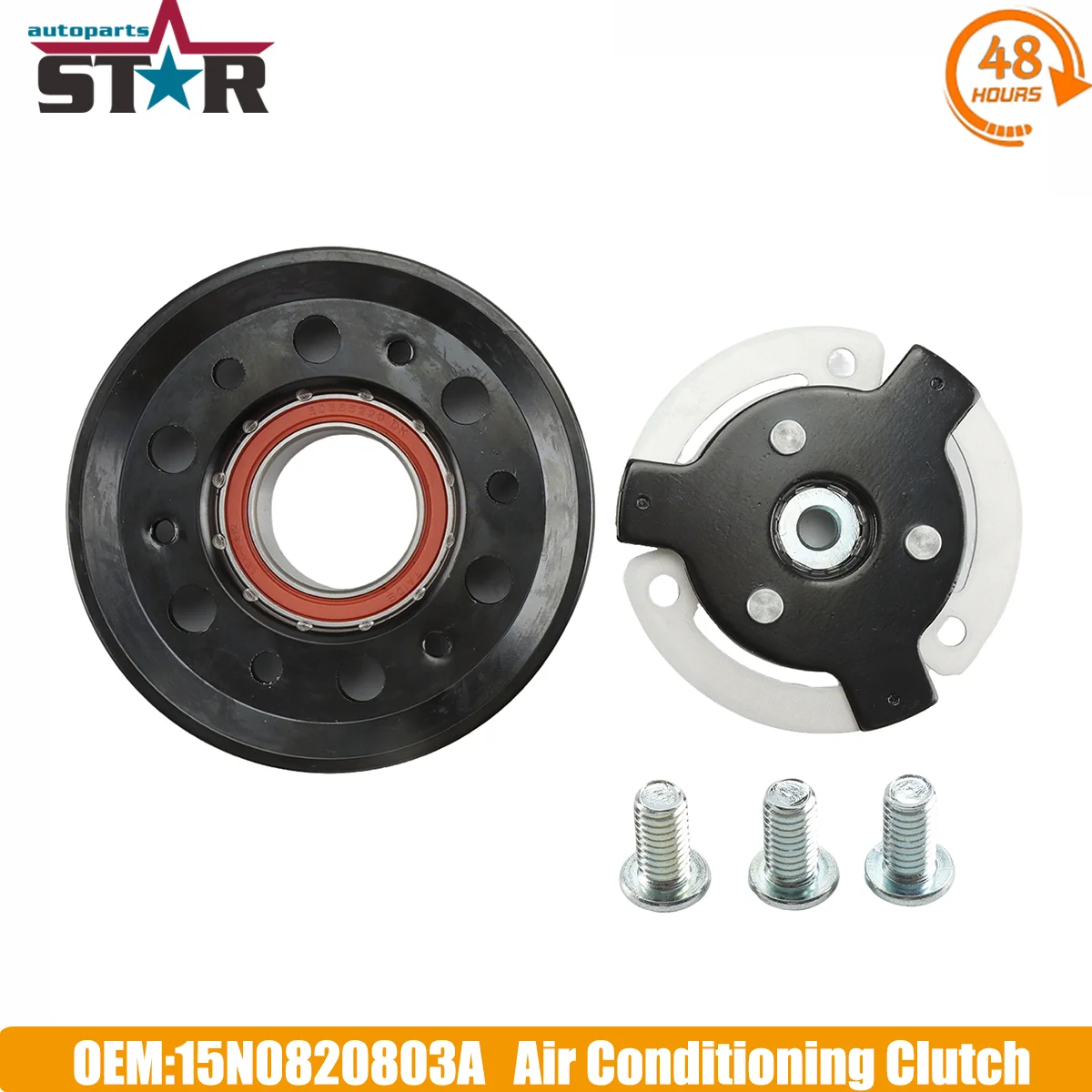 A/C Air Conditioning Compressor Clutch Pulley For Vw Volkswagen Jetta mk6 2.0 2010-2018 5N0820803A 5C0820803G 1K0820803J
