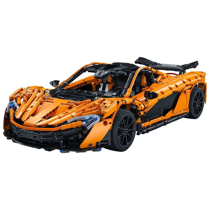 High Precision Super Sport Car Technical Building Block 1:10 Scale Model P1 Vehicle Toys Supercar Construction Brick For Gift