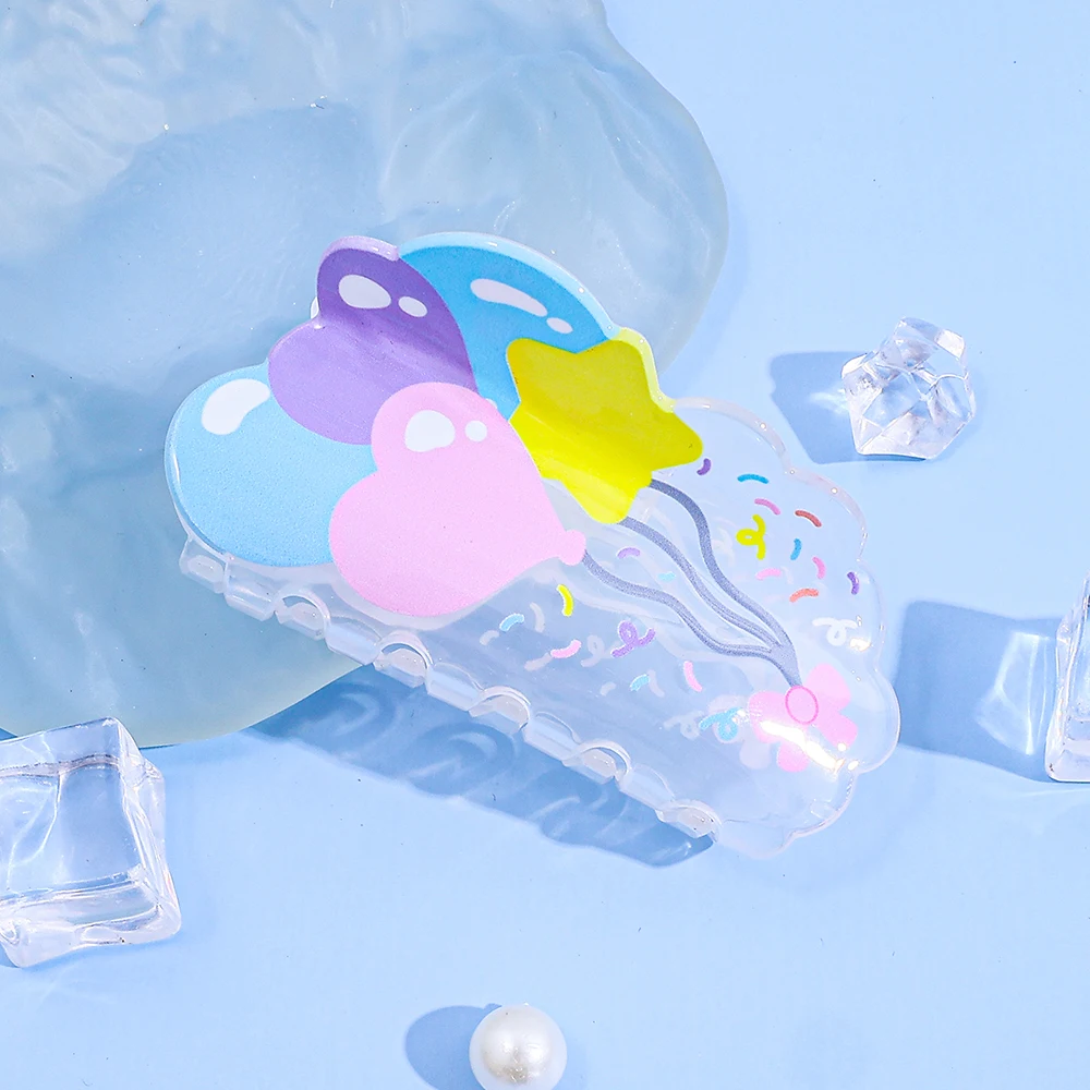 مخالب شعر أكريليك لطيفة "كوكو" من ديزني، ملحقات شعر متعددة الوظائف، مخالب شعر #1