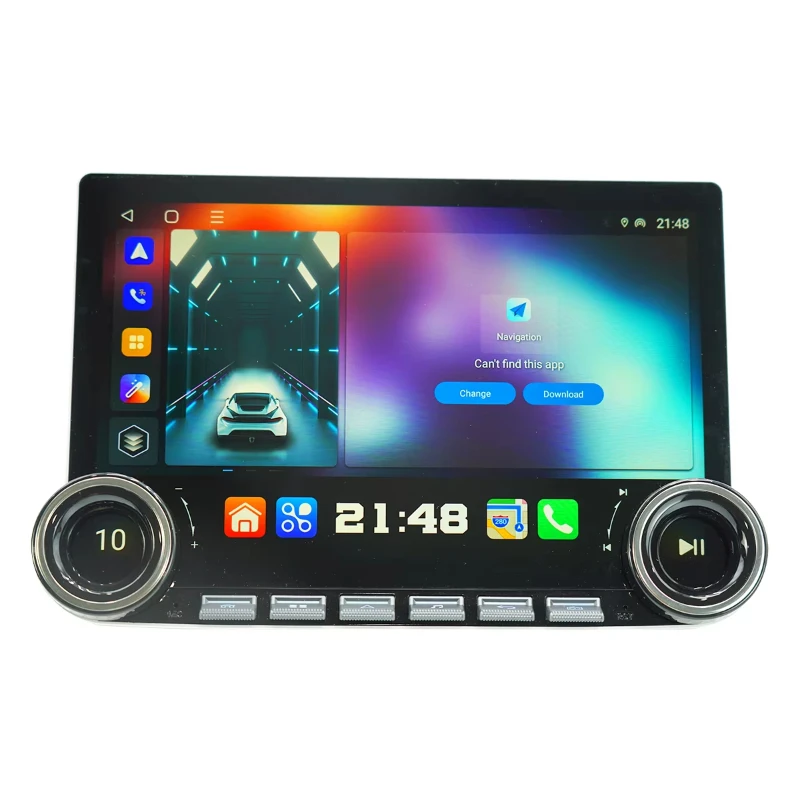 

11.5 Inches Latest Double Knob Piano Keys Android Car Stereo HD Display Tablet Diamond 2K CarPlay Support Multimedia
