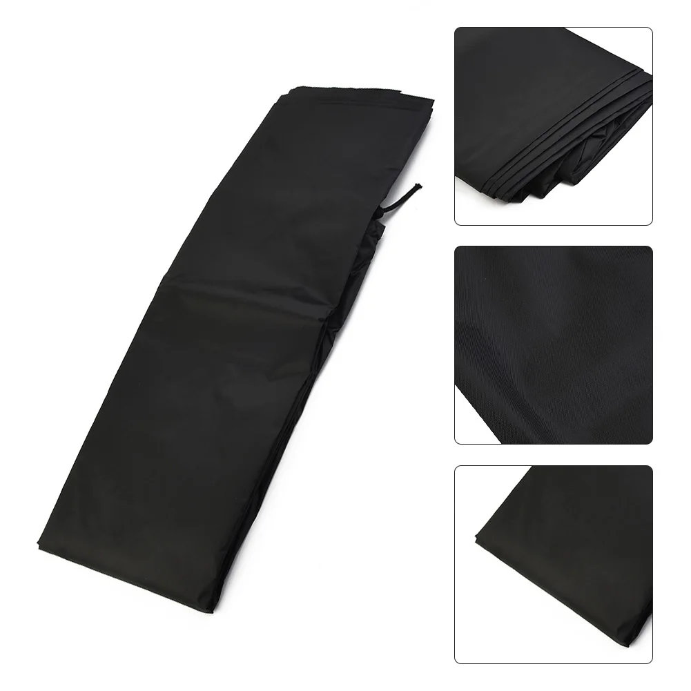 

1Pc Black Polyester Dust Cover ForQ3000 Q2000 BBQ Grill Full Cover Outdoor Protector BBQ Cover Kitchen Accessories