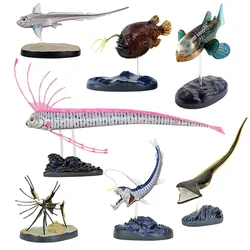 Original Gashapon Figure Cute Kawaii Colorata Dellp Sea Fish Museum Collection Oarfish Anime Gacha Capsule Toys Gift