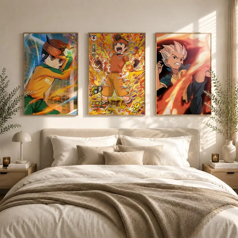I-Inazuma Eleven TV series) Poster HD art sticky wall waterproof home living room bedroom bar aesthetic decoration
