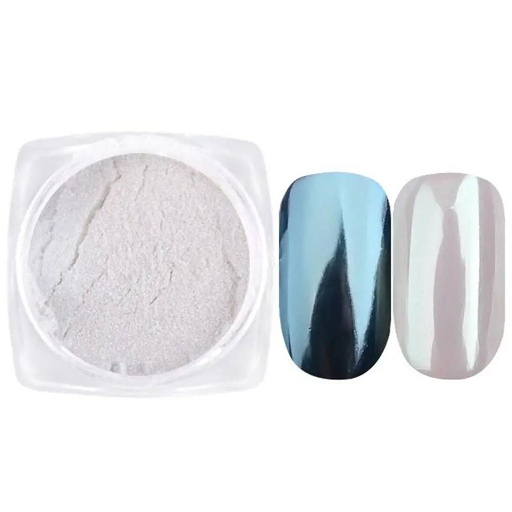 

7pcs Shell Pigment Mirror Glitter For Natural Artificial Nails Diy Beauty Nail Art Powder Mirror Nail Polish